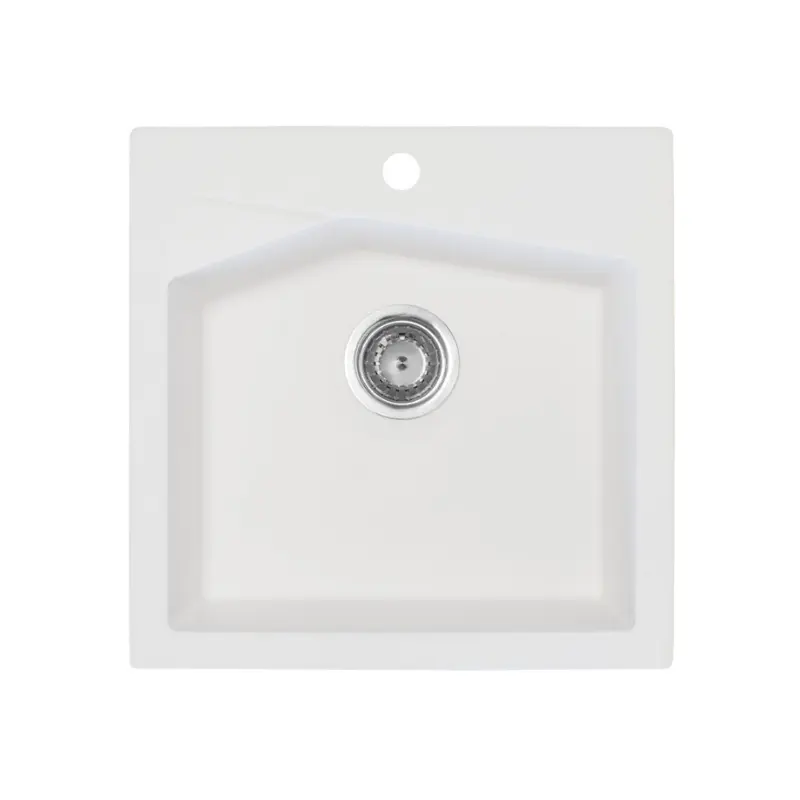 Metalac xLinea 50 granitna sudopera 50x50 cm bela 189162