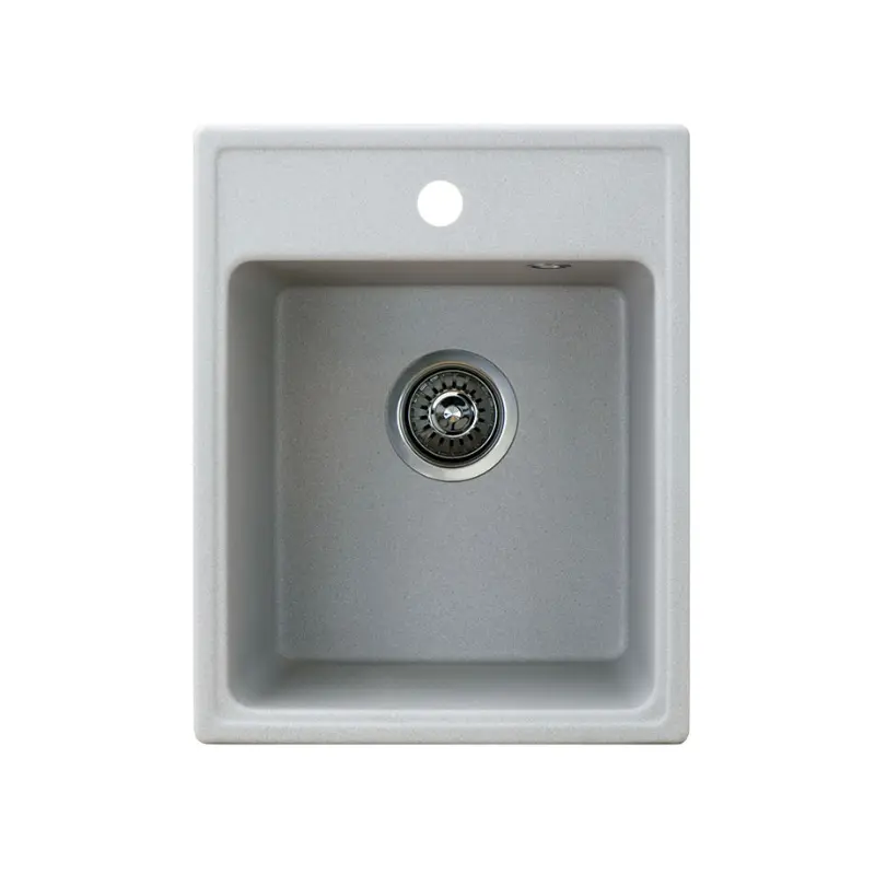 Metalac xQuadro 40 granitna sudopera 40x50 cm bela 152984