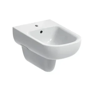 GEBERIT Smyle konzolni bide 500.216.01.1 bela sanitarna keramika, dimenzije 35 × 33,5 × 54 cm, bide za kupatilo