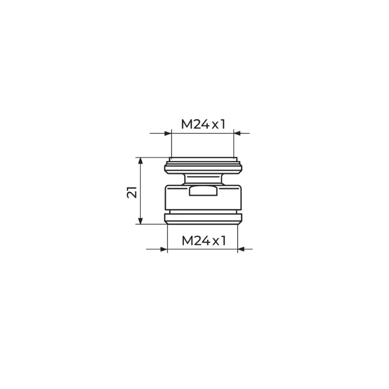 Rosan zglob za bide M24x1 (PPZ2422) - Slika 2