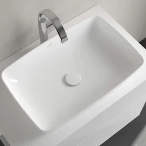 Villeroy & Boch Artis 41725801 beli pravougaoni nadgradni lavabo 58 × 38,5 cm