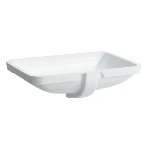 LAUFEN PRO podgradni lavabo 52,5 × 40 cm 11960 LAUFEN PRO 11960 beli podgradni lavabo 52,5 × 40 cm bez otvora za slavinu sa prelivom