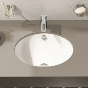 Vitra S20 ovalni podgradni lavabo 42 cm beli (6039B003-0012)