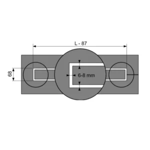 TECE Drainline kanalica za prirodni kamen sa inox nosačem TECE Drainline tuš kanalica za prirodni kamen sa Seal System setom i inox nosačem