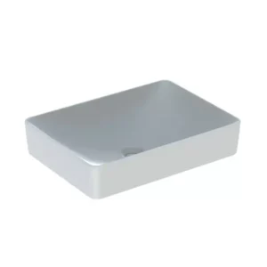 Geberit VariForm pravougaoni nadgradni lavabo 55 cm 500.779.01.2 Geberit VariForm 500.779.01.2 beli pravougaoni nadgradni lavabo 55 × 40 cm
