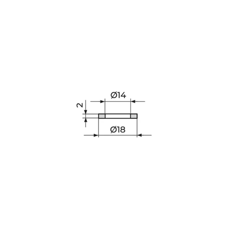 Rosan dihtung gumica za navrtku 1/2" (PZ12) - Slika 2