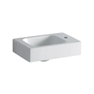 Geberit iCon 124736000 beli zidni lavabo 38 × 28 cm sa otvorom za slavinu desno