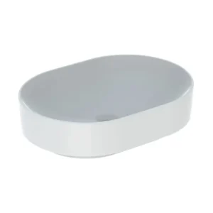 Geberit VariForm elipsasti nadgradni lavabo 55 cm 500.774.01.2 Geberit VariForm 500.774.01.2 beli elipsasti nadgradni lavabo 55 × 40 cm