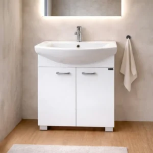 Pino Art Klasik lavabo sa ormarićem 55 cm bela