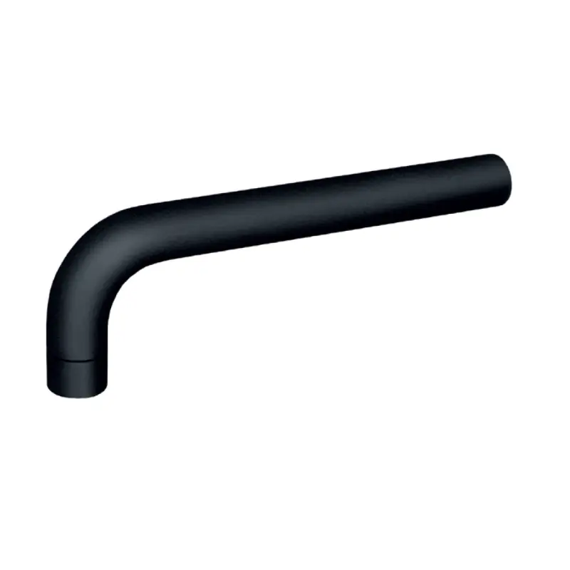 Rosan Dark PIZLM24D zidni izliv sa rozetom i perlatorom 230 mm mat crni