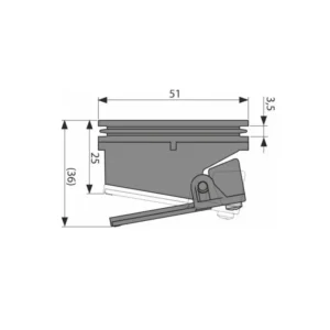 Alcadrain P143 SMART kombinovani sifon Alcadrain P143 SMART kombinovani sifon za APZ-S6 i APV110