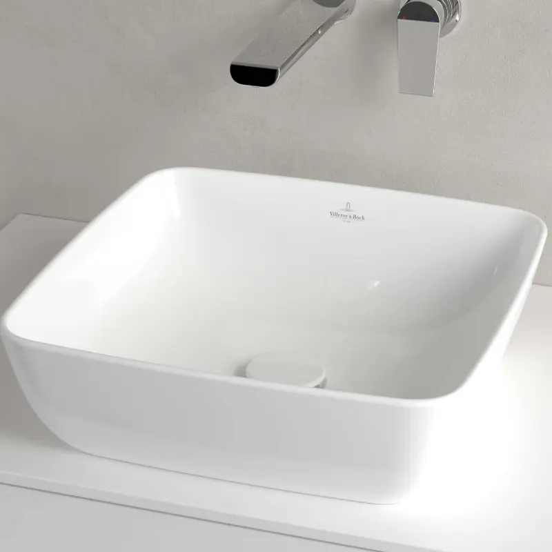 Villeroy & Boch Artis kvadratni nadgradni lavabo 41 × 41 cm beli (41784101) - Slika 2