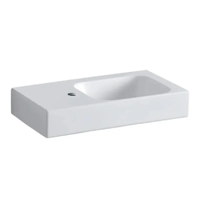 Geberit iCon zidni lavabo 53 × 31 cm sa otvorom za slavinu levo (124153000) - Slika 2