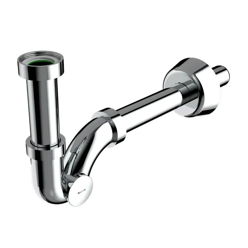 Bonomini ESSE 0370OT25K7 čistivi sifon za lavabo i bide 1 1/4″ × Ø32 × 250 mm od hromiranog ABS-a sa mesinganom maticom