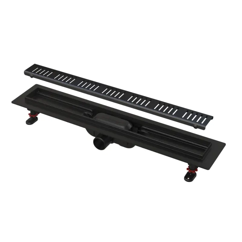Alca APZ10BLACK tuš kanalica 55 cm sa mat crnom inox rešetkom APZ10BLACK-550M