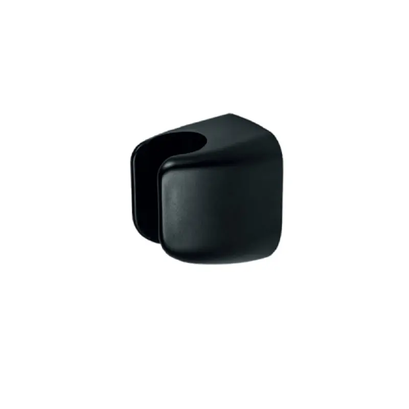 Rosan Dark PDTV01D zidni držač tuš ručice mat crni 57 × 48 mm