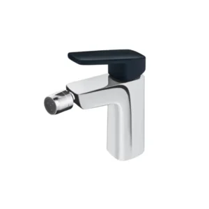 Rosan Stolz Black 139101B slavina za bide Rosan Stolz Black 139101B mat crna slavina za bide sa podesivim izlivom