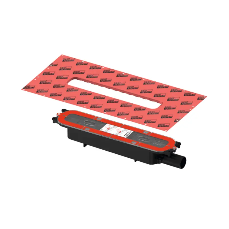 TECE niski odvod za Drainprofile tuš kanalice DN 40 bočni 673001