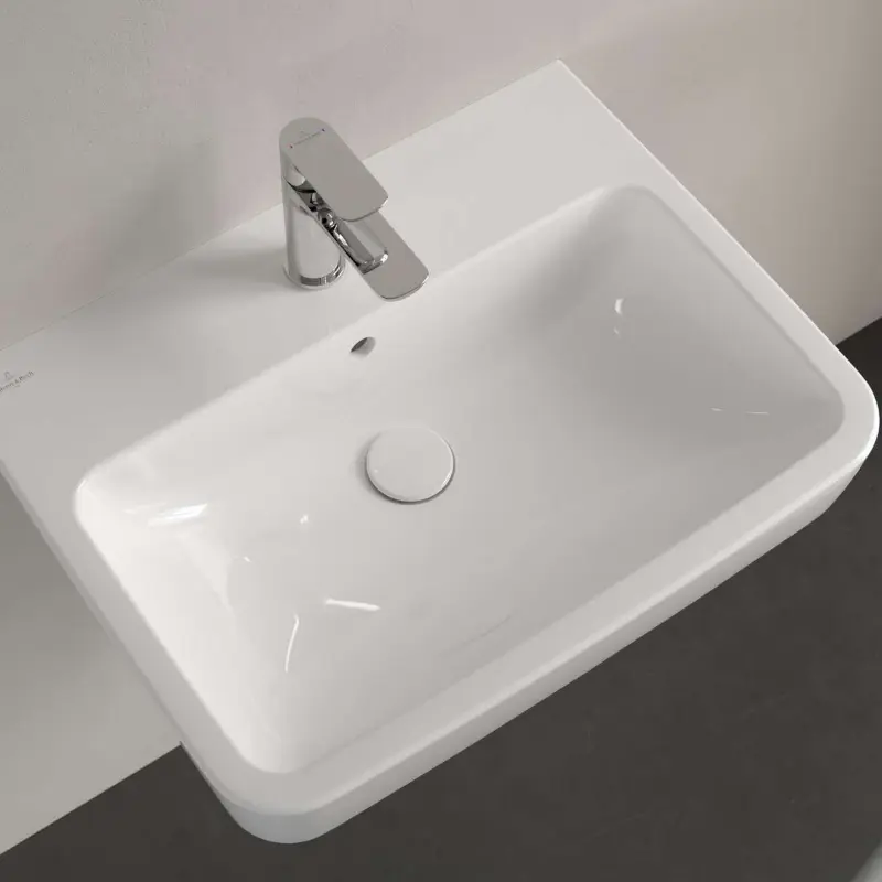 Villeroy & Boch O.novo 4A416001 beli pravougaoni zidni lavabo 60 × 46 cm