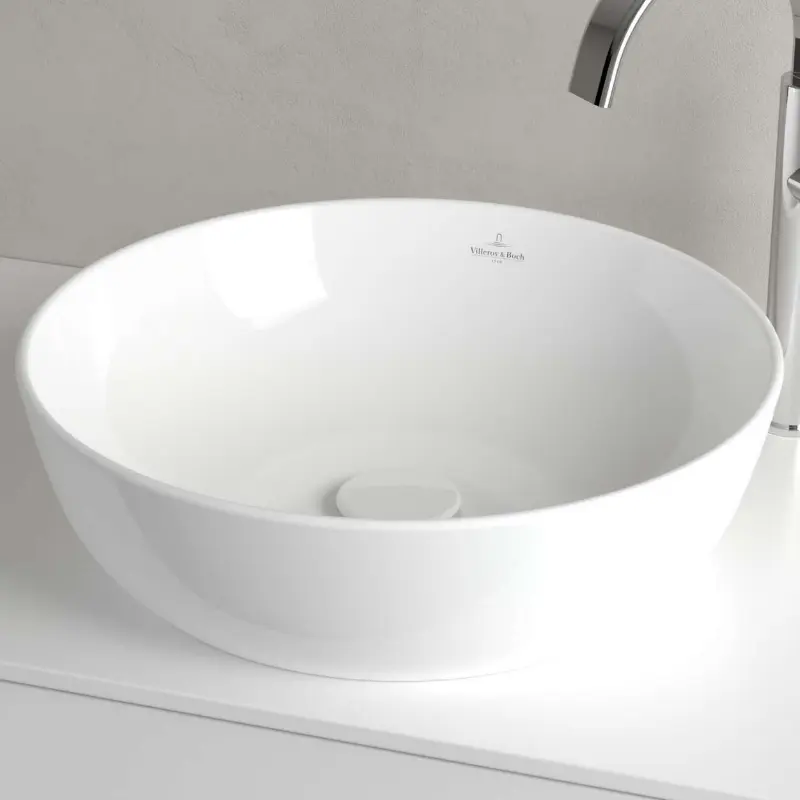 Villeroy & Boch Artis 41794301 beli okrugli nadgradni lavabo Ø43 cm