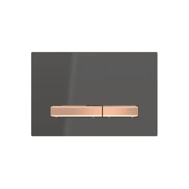 GEBERIT Sigma50 crna tipka sa roze zlato tasterima 115.670.DW.2
