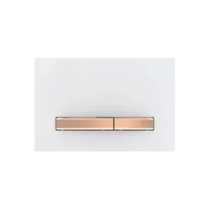 GEBERIT Sigma50 bela tipka sa roze zlato tasterima 115.670.11.2