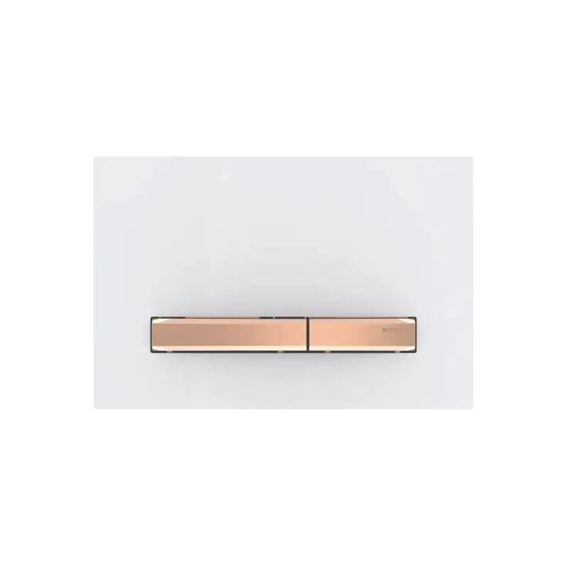 GEBERIT Sigma50 bela tipka sa roze zlato tasterima 115.670.11.2