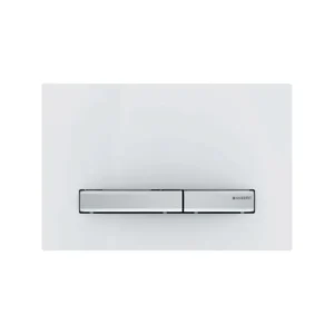 GEBERIT Sigma50 bela tipka sa hrom tasterima 115.788.11.2