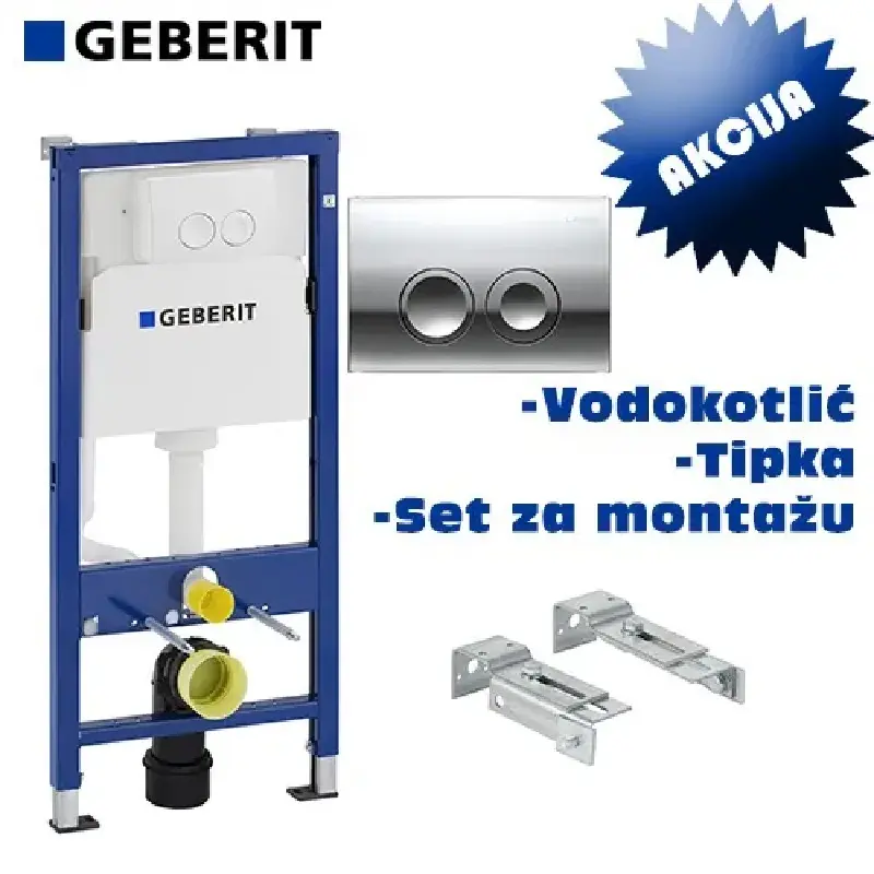 GEBERIT Duofix Basic Delta 20 hrom sjaj 458.134.21.3