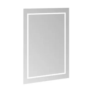 VILLEROY & BOCH Finion ogledalo 60 × 75 cm G6006000, LED ogledalo za kupatilo, dimenzije 60 × 75 × 4,5 cm
