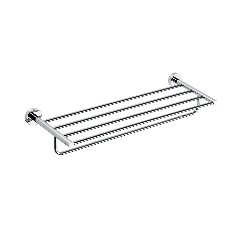 BEMETA Omega držač peškira 600 mm sa šipkom 104105072, srebrna boja, hrom visokog sjaja, dimenzije 65,5 × 11 × 20 cm