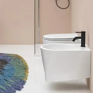 AXA DP konzolni bide 8402001 sanitarna keramika u beloj boji, dimenzije 36 × 32 × 50 cm, bide za kupatilo