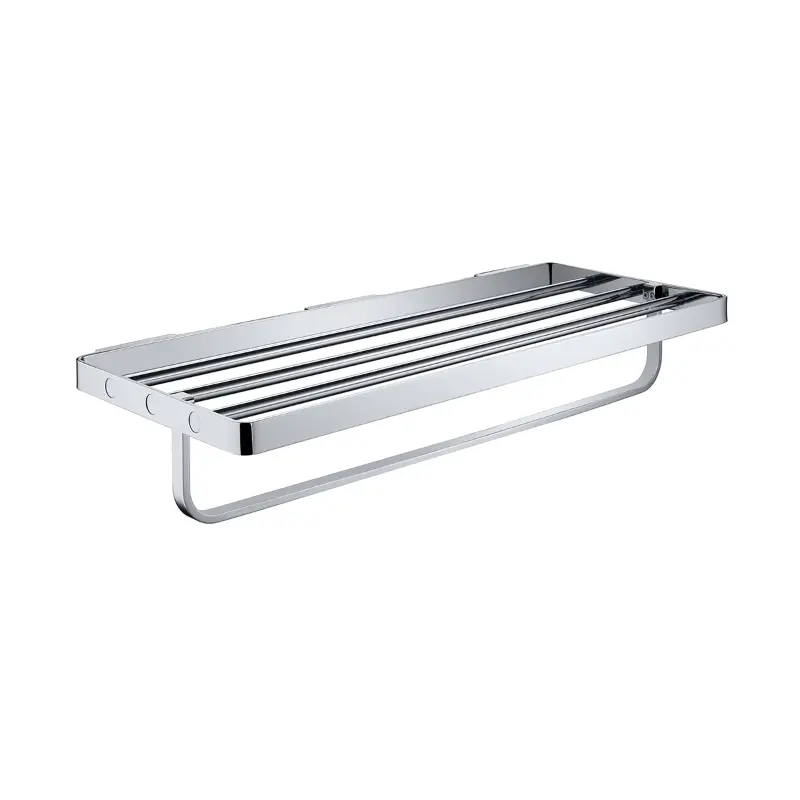 BEMETA Solo držač peškira 600 mm sa šipkom 139105262, srebrna boja, hrom visokog sjaja, dimenzije 60 × 10,8 × 25,5 cm
