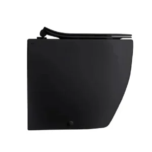 AXA GLOMP WC šolja podna back-to-wall rimless crna 0201407, dimenzije 36,5 × 51 cm