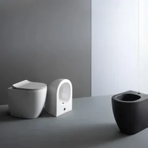 AXA GLOMP WC šolja podna back-to-wall rimless bela 0201401, dimenzije 36,5 × 42,5 × 51 cm