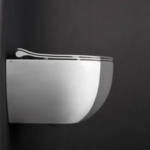 AXA Glomp WC šolja konzolna rimless bela 0201201, dimenzije 37 × 32,5 × 46 cm