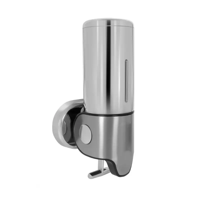 MINOTTI dozator za tečni sapun 500 ml WT-425 hrom metal za kupatilo i kuhinju