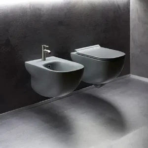 AXA Wild WC šolja konzolna rimless siva 3006009, dimenzije 34 × 35 × 52 cm