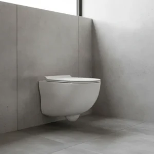 AXA Wild WC šolja konzolna rimless bela 3006001, dimenzije 34 × 35 × 52 cm