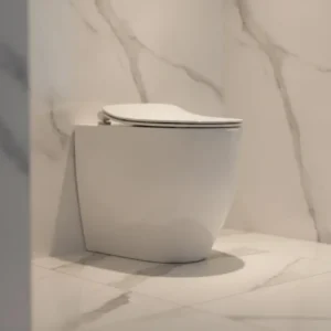 AXA GLOMP WC šolja podna back-to-wall rimless bela 0201401, dimenzije 36,5 × 42,5 × 51 cm