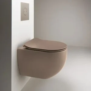 AXA Glomp WC šolja rimless pesak 0201010