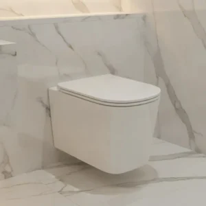 AXA DP WC šolja konzolna rimless bela 8401001, dimenzije 36 × 32 × 50 cm