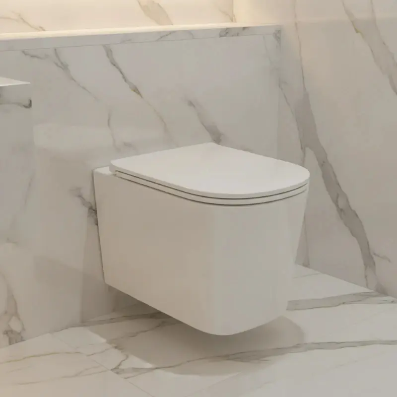 AXA DP WC šolja konzolna rimless bela 8401001, dimenzije 36 × 32 × 50 cm