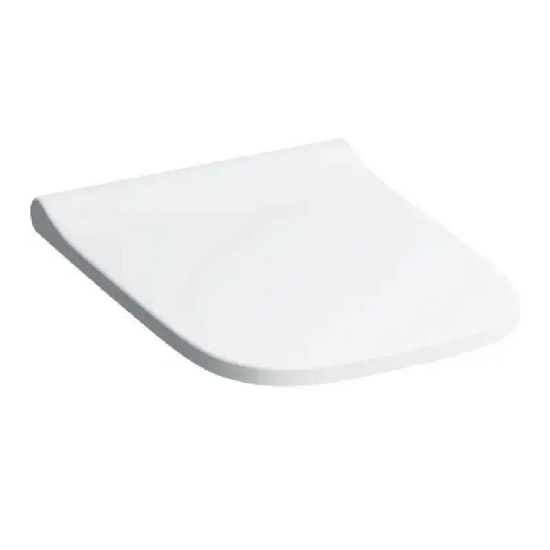 GEBERIT Smyle Square Slim WC daska soft-close 500.237.01.1 u beloj sjajnoj boji, od duroplasta, dimenzija 35 × 4,5 × 45 cm