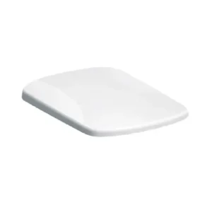 GEBERIT Selnova Square WC daska 500.338.01.1 u beloj boji, od duroplasta, sa metalnim šarkama i dimenzijama 35,5 × 5 × 45 cm