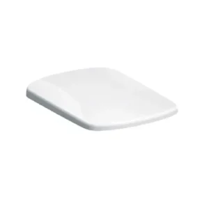 GEBERIT Selnova Square Slim WC daska soft-close 500.334.01.1 u beloj sjajnoj boji, od duroplasta, dimenzija 35,5 × 4,5 × 45 cm