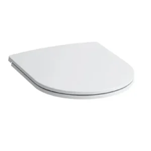 LAUFEN Pro WC daska slim soft close 9896.6 bela, dimenzije 37 × 4,5 × 44,5 cm, WC daska sa poklopcem za kupatilo