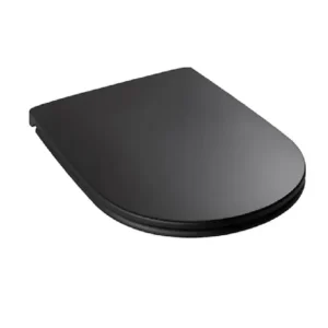 AXA DP WC daska soft close AF8407 crna, dimenzije 35,9 × 3,7 × 46,2 cm, WC daska sa poklopcem za kupatilo