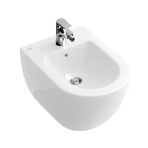 VILLEROY & BOCH Subway konzolni bide 74000001 bela sanitarna keramika, širina 37 cm i dubina 56 cm, bide za kupatilo