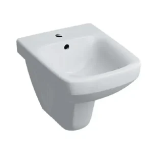 GEBERIT Selnova Square konzolni bide 500.271.01.1 bela sanitarna keramika, dimenzije 35 × 35,5 × 53 cm, bide za kupatilo